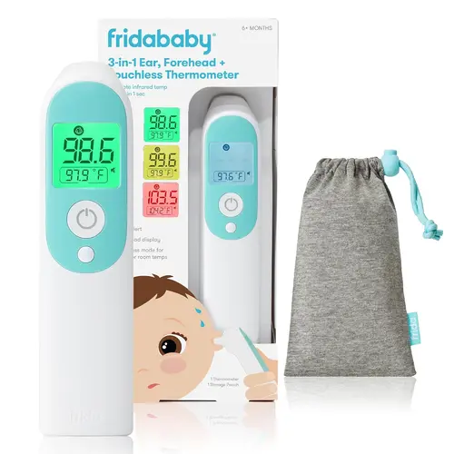 Baby Essential for New Parent : Frida Baby Thermometer, 3-in-1
