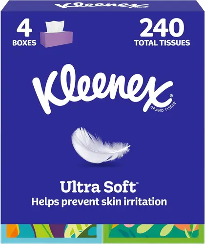 Baby Essentials for new Parent Kleenex Ultra Soft Facial Tissues