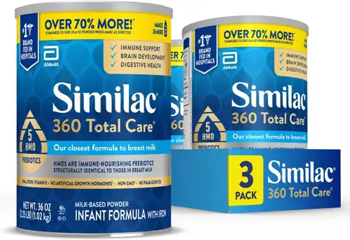 Baby Essentials for New Parent :Similac 360 Total Care Infant Formula