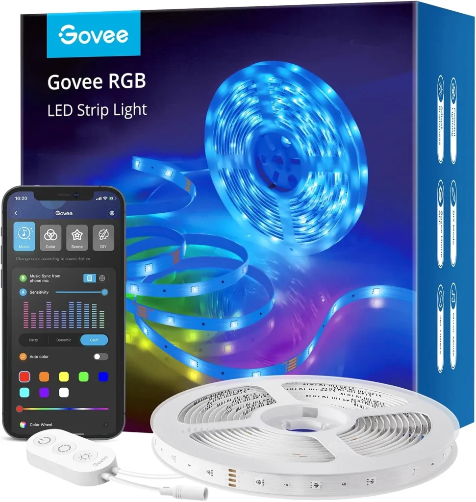  Govee Smart RGB LED Strip Lights