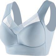 Nantdog Zenchic Bra - Seamless Sexy Push Up Wireless Bra Posture Correcting Bra for Seniors Plus Size Ice Silk Sport Bras