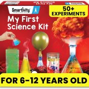 Smartivity My First Science Experiment Kit for Kids 6-14 Years | 50+ Amazing Science Experiments | Educational STEM Toy | Birthday Gift for Boys & Girls Ages 6,7,8,9,10,11,12,13,14