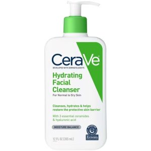 Dry Skin Sollution -CeraVe Hydrating Facial Cleanser