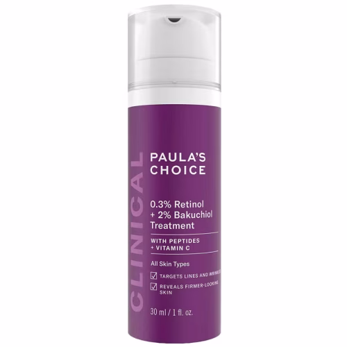 Paula’s Choice 0.3% Retinol + 2% Bakuchiol Treatment